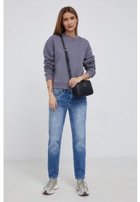 Calvin Klein Jeans Torebka kolor czarny. Kolor: czarny. Rodzaj torebki: na ramię