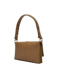 TOMMY HILFIGER - Tommy Hilfiger Torebka AW0AW16893 Beżowy. Kolor: beżowy. Materiał: skórzane #6