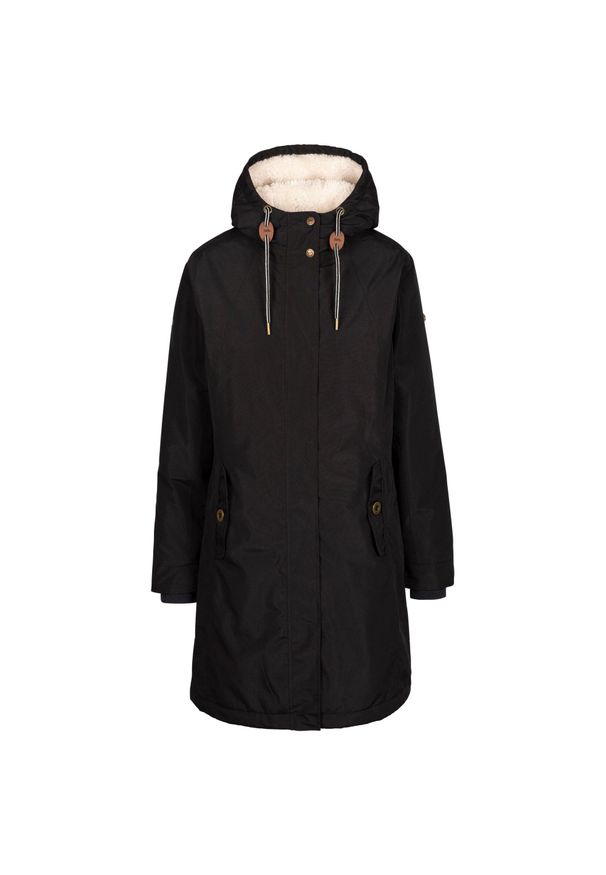 TRESPASS - Damska Kurtka Wodoodporna Reminder TP50. Kolor: czarny. Sport: turystyka piesza