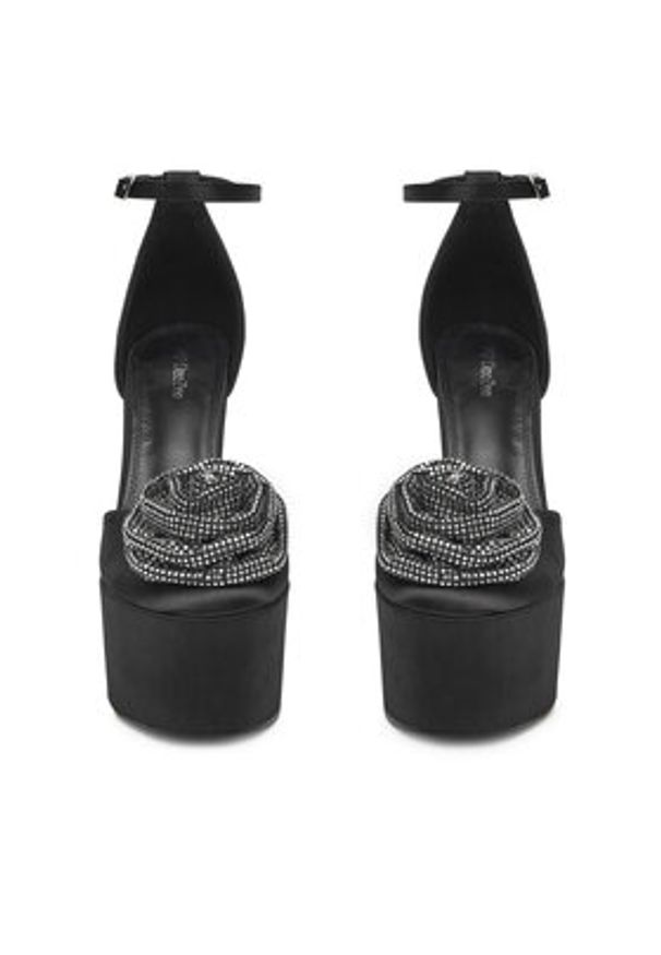 DeeZee Czółenka PXH1631310 Czarny. Kolor: czarny. Materiał: materiał