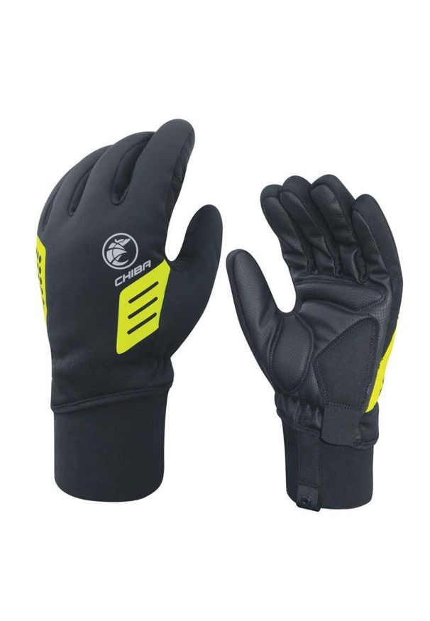 CHIBA - Rękawiczki sportowe unisex Chiba Ice. Kolor: czarny, wielokolorowy, żółty. Sport: kolarstwo