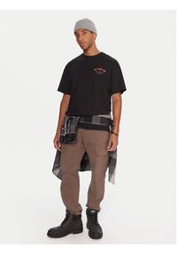 DC T-Shirt Pro Service EDYZT04370 Czarny Heritage Fit. Kolor: czarny. Materiał: bawełna #3