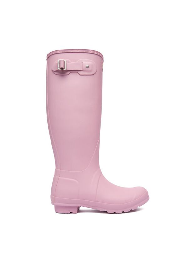 Hunter Kalosze Original Tall WFT1000RMA Różowy. Kolor: różowy. Materiał: guma