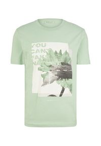 Tom Tailor Denim T-Shirt 1035599 Zielony. Kolor: zielony. Materiał: denim