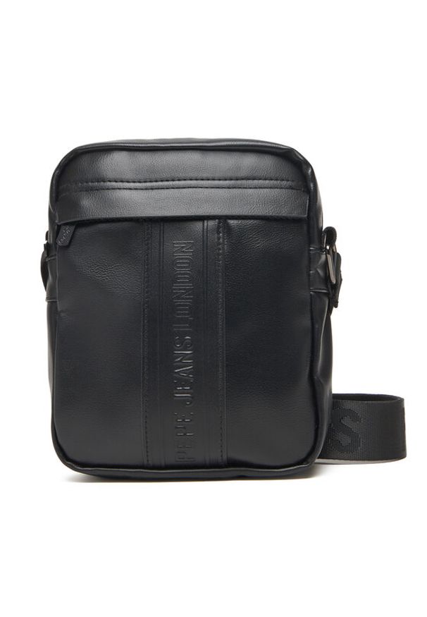 Pepe Jeans Saszetka Wolf Brant PM030875 Czarny. Kolor: czarny. Materiał: skóra