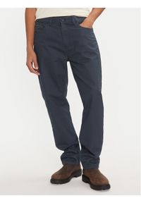 Calvin Klein Jeans Spodnie materiałowe J30J326263 Niebieski Straight Fit. Kolor: niebieski. Materiał: syntetyk
