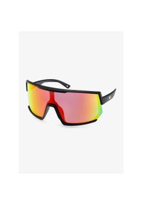 Okulary na rower GOG Zeus - black/poly.red. Kolor: czarny. Sport: kolarstwo