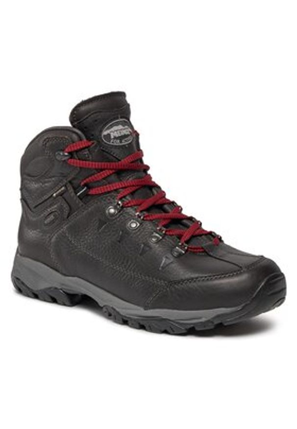 MEINDL - Meindl Trekkingi Ohio 3 GTX GORE-TEX Czarny. Kolor: czarny. Materiał: skóra. Technologia: Gore-Tex. Sport: turystyka piesza