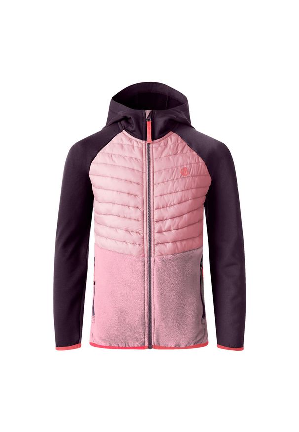 DARE 2B - Kurtka Dziecięca Switch Out Padded Jacket. Kolor: fioletowy, różowy, wielokolorowy. Materiał: puch. Styl: sportowy