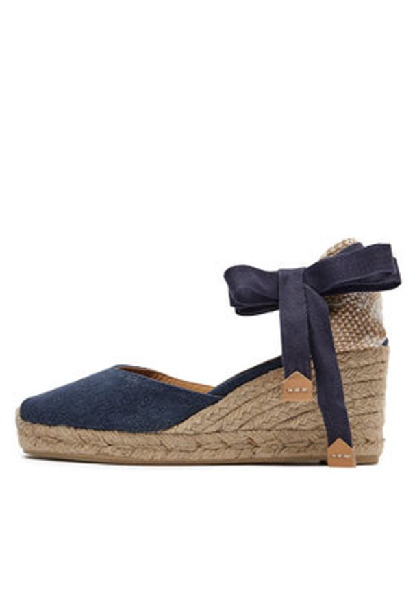 Castañer Espadryle Carina/6/002 021644 Niebieski. Kolor: niebieski. Materiał: materiał