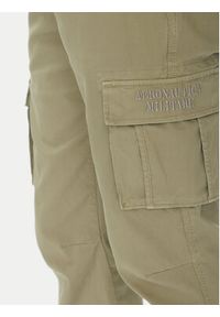 Aeronautica Militare Spodnie materiałowe 251PA1329CT2443 Khaki Regular Fit. Kolor: brązowy. Materiał: bawełna #5