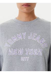 Tommy Jeans Bluza Varsity DW0DW21202 Szary Boxy Fit. Kolor: szary. Materiał: bawełna #3