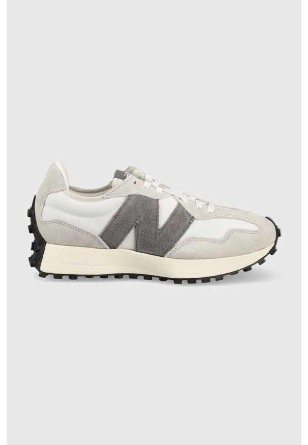 New Balance sneakersy MS327WE kolor szary. Nosek buta: okrągły. Zapięcie: sznurówki. Kolor: szary. Materiał: guma