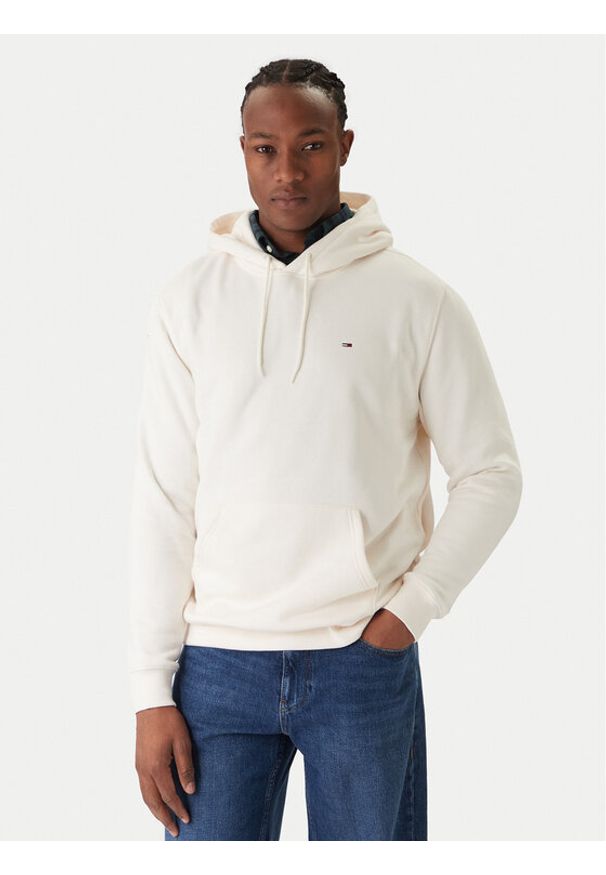 Tommy Jeans Bluza DM0DM20742 Écru Regular Fit. Materiał: bawełna