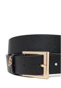 Liu Jo Pasek Damski Ecs Hips Belt 3 C AF5240 E0058 Czarny. Kolor: czarny. Materiał: skóra