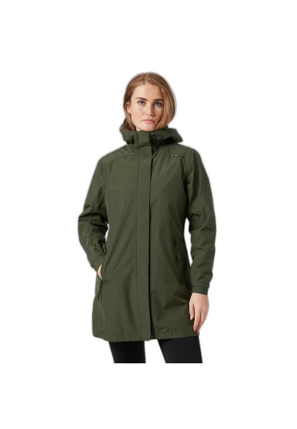 Damska kurtka wodoodporna Helly Hansen valkyrie. Kolor: zielony