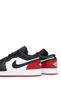 Nike Sneakersy Air Jordan 1 Low (GS) 553560 161 Czarny. Kolor: czarny. Materiał: skóra. Model: Nike Air Jordan #5