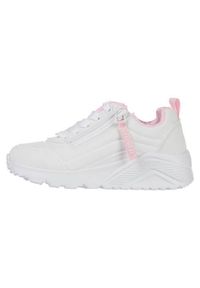 skechers - Adidasy Skechers Uno Lite - Easy Zip, Dzieci. Kolor: biały. Materiał: syntetyk, materiał. Szerokość cholewki: normalna. Sport: turystyka piesza