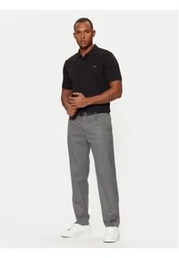 Calvin Klein Polo K10K111196 Czarny Slim Fit. Typ kołnierza: polo. Kolor: czarny. Materiał: bawełna #3