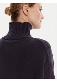 Weekend Max Mara Golf Borgia 2525366112 Granatowy Relaxed Fit. Typ kołnierza: golf. Kolor: niebieski. Materiał: wełna #2