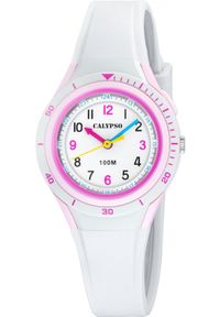 Calypso Zegarek dla dzieci Calypso K5856-1 biały pasek. Kolor: biały #1