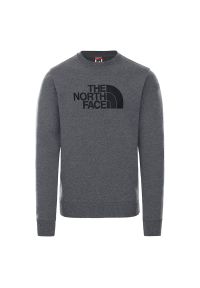 Bluza The North Face Drew Peak Crew 0A4SVRGVD1 - szara. Kolor: szary. Materiał: bawełna. Styl: elegancki. Sport: wspinaczka #1