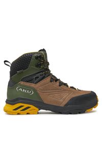 Aku Trekkingi Reactive Gtx GORE-TEX 668 Beżowy. Kolor: beżowy. Materiał: zamsz, skóra. Technologia: Gore-Tex. Sport: turystyka piesza