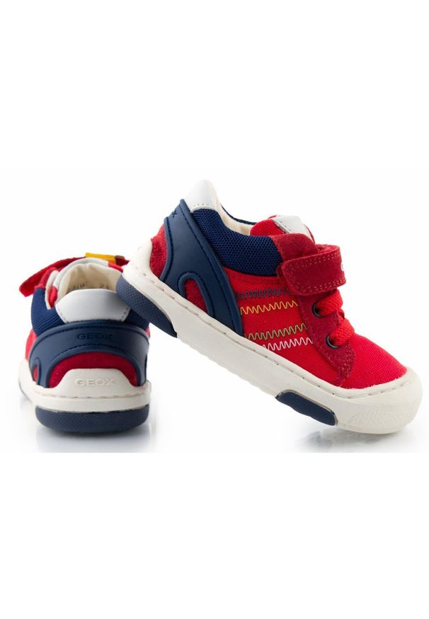 Buty dziecięce Geox Jayj Sneaker 20. Kolor: czerwony. Sport: turystyka piesza