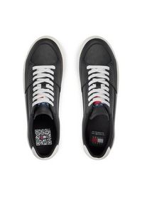 Tommy Jeans Sneakersy Th Central Cc And Coin Czarny. Kolor: czarny. Materiał: skóra #4