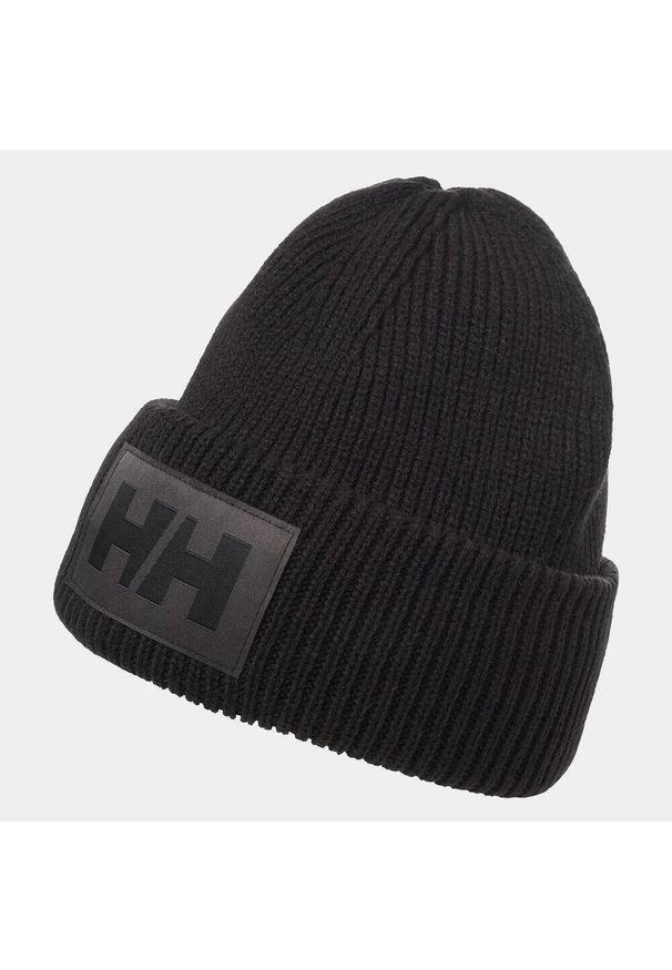 Czapka Helly Hansen box. Kolor: czarny. Sezon: zima