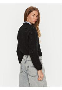 ViCOLO Kardigan 33013S Czarny Regular Fit. Kolor: czarny. Materiał: syntetyk #3