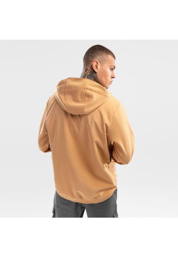 SIROKO - Kurtka lifestyle męska W3 Neuquén LF. Kolor: żółty. Materiał: softshell, materiał