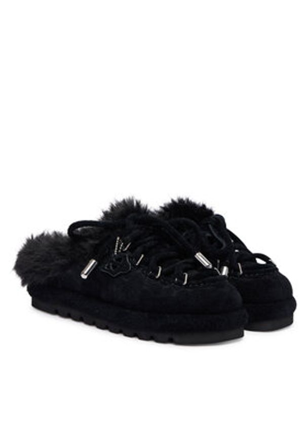 Naked Wolfe Śniegowce HARLOW Czarny. Kolor: czarny. Materiał: zamsz, skóra