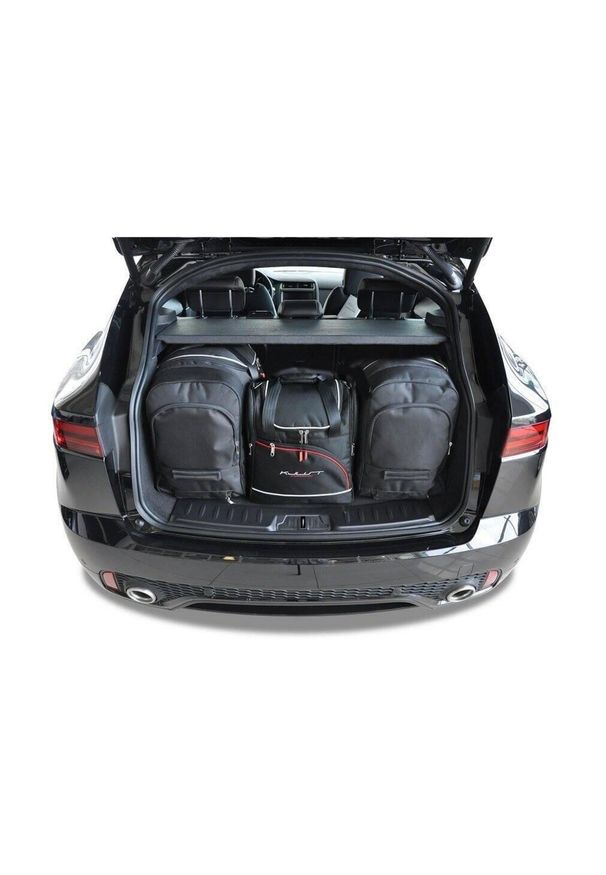 KJUST - Torby Do Bagażnika Jaguar E-Pace 2017+ 4Szt Kjust. Kolor: czarny. Styl: sportowy