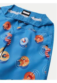 Reima Szorty kąpielowe Papaija 5200155B Niebieski Regular Fit. Kolor: niebieski. Materiał: syntetyk #2