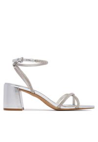 Aldo Sandały Boucliette 14344619 Srebrny. Kolor: srebrny. Materiał: skóra #1