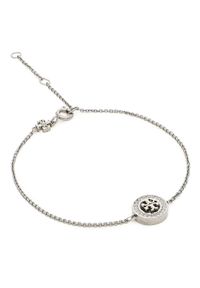 Tory Burch Bransoletka Delicate Kira Enamel Pave Braclet 143757 Czarny. Kolor: czarny