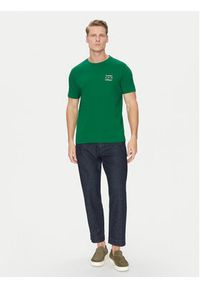 TOMMY HILFIGER - Tommy Hilfiger T-Shirt Stack MW0MW38622 Zielony Regular Fit. Kolor: zielony. Materiał: bawełna #4