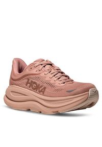 HOKA - Hoka Buty do biegania Bondi 9 1162012 Beżowy. Kolor: beżowy. Materiał: materiał #6