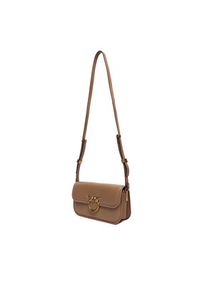 Pinko - PINKO Torebka Love Box Baguette Al 25-26 PLTT 105083 A26L Brązowy. Kolor: brązowy. Materiał: skórzane #5