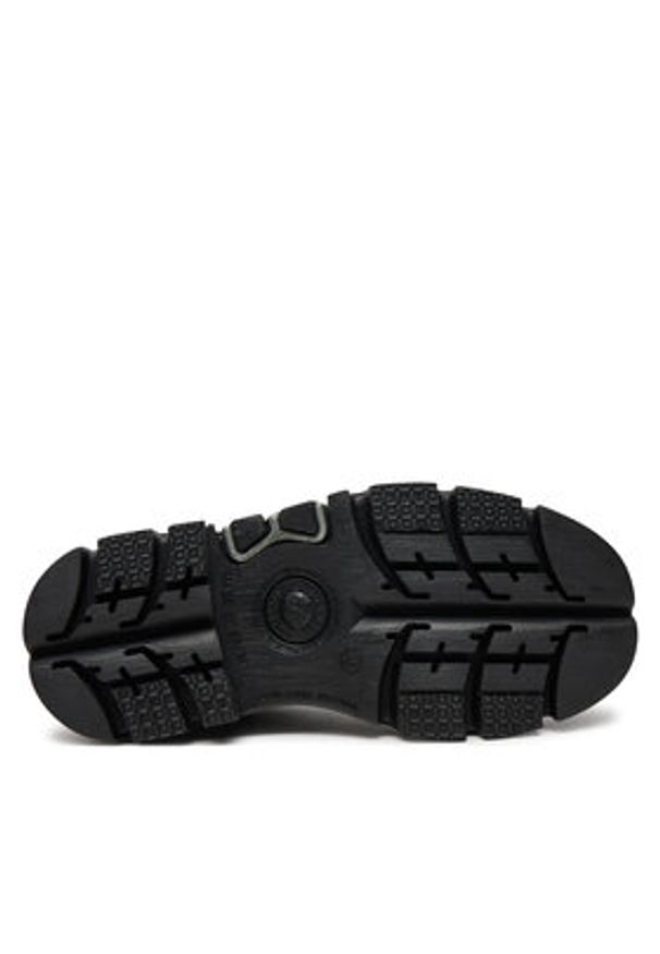 NEW ROCK Glany M-NEWMILI083-S19 Czarny. Kolor: czarny. Materiał: skóra. Styl: rockowy