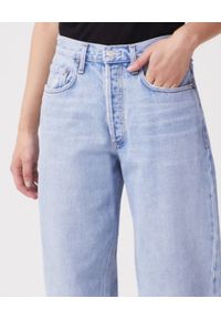 AGOLDE LOS ANGELES - Spodnie jeansowe z wysokim stanem Jean. Stan: podwyższony. Kolor: niebieski