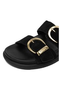 Beverly Hills Polo Club Klapki EO-WI16-SERDINIA-02 Czarny. Kolor: czarny. Materiał: zamsz, skóra #3