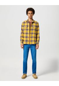 Wrangler - WRANGLER MĘSKIE SPODNIE JEANSOWE GREENSBORO AZURE SKY 112358222 W15Q017440