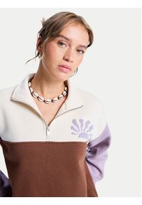 Roxy Bluza View Point Block ERJFT05014 Kolorowy Regular Fit. Materiał: bawełna. Wzór: kolorowy #7