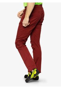 OCUN - Spodnie wspinaczkowe męskie Ocun Drago Organic Pants. Kolor: czerwony