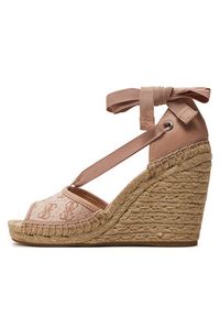 Guess Espadryle Diandra FLGDIR FAL04 Różowy. Kolor: różowy. Materiał: materiał