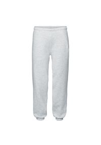 FRUIT OF THE LOOM - Męskie Spodnie Do Biegania Z Elastycznym Dołem. Kolor: szary. Sezon: lato. Sport: turystyka piesza #1