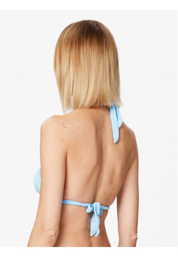 United Colors of Benetton - United Colors Of Benetton Góra od bikini 3P5H5R02A Niebieski. Kolor: niebieski. Materiał: syntetyk