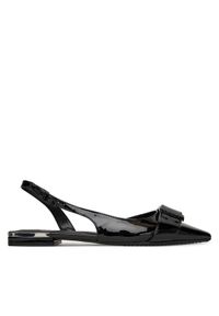 DKNY Baleriny Clemma K1563744 Czarny. Kolor: czarny. Materiał: skóra #1